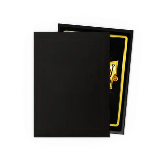 Dragon Shield Sleeves: Standard - Matte Jet (100 ct.)