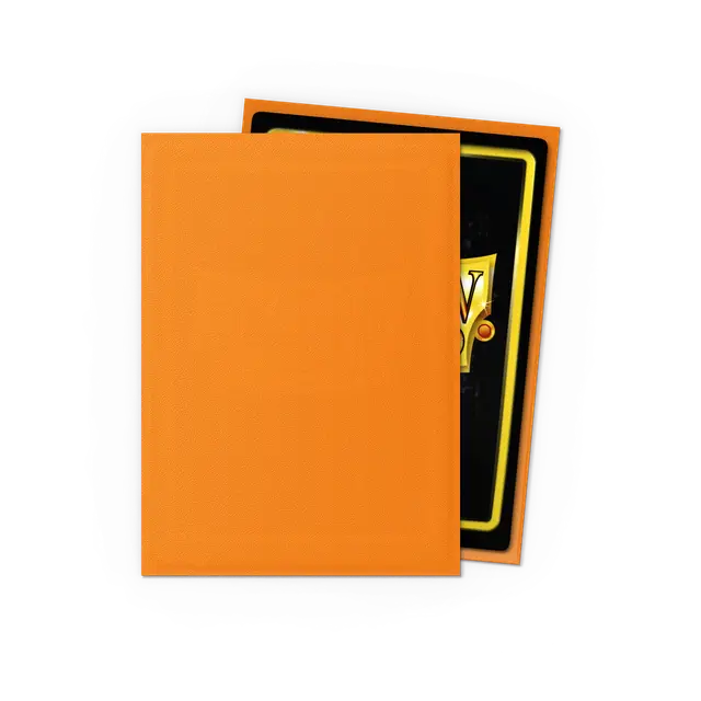 Dragon Shield Sleeves: Standard - Matte Orange (100 ct.)