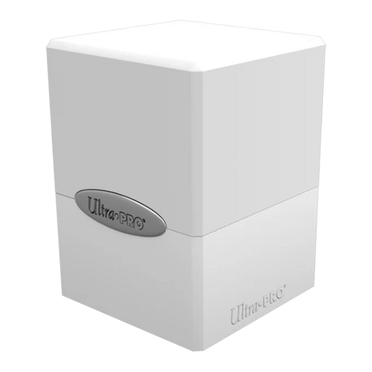 Satin Cube - Arctic White